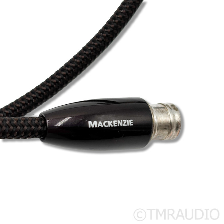 AudioQuest Mackenzie XLR Cables; 1m Pair Balanced Interconnects 