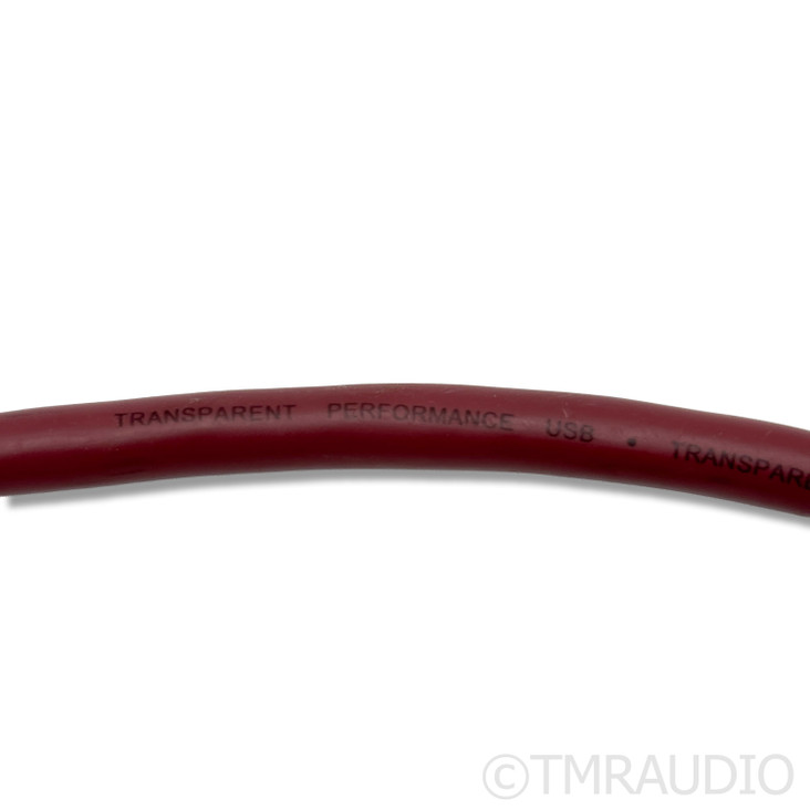 Transparent Audio Performance USB A to B Cable; 1m Single Digital Interconnect