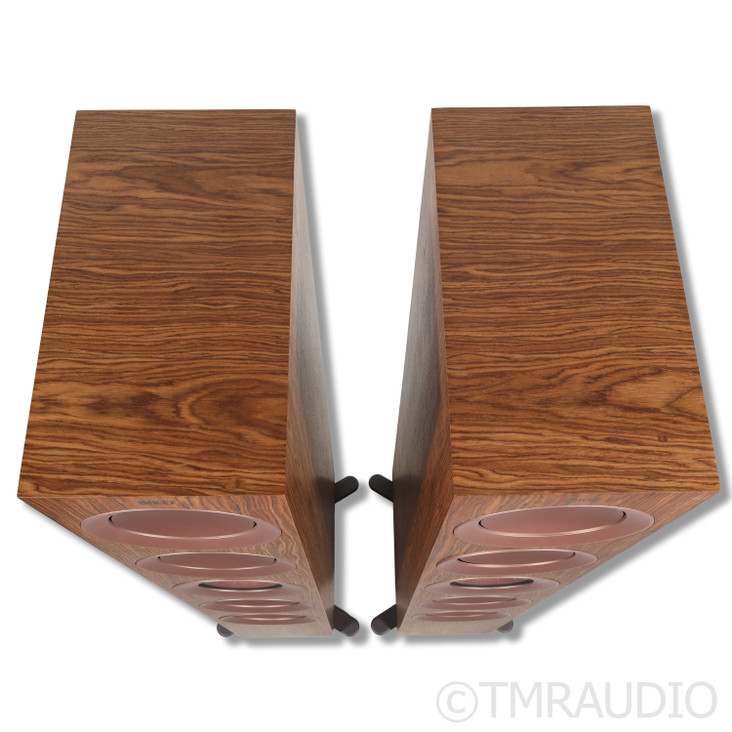 KEF R11 Meta Floorstanding Speakers; Walnut Pair