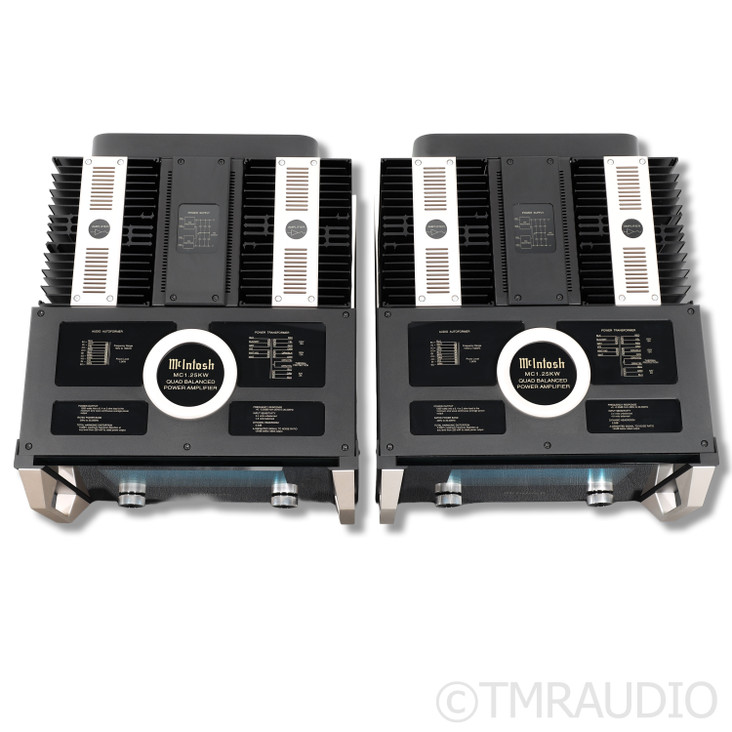 McIntosh MC1.25KW Monoblock Power Amplifiers; Pair