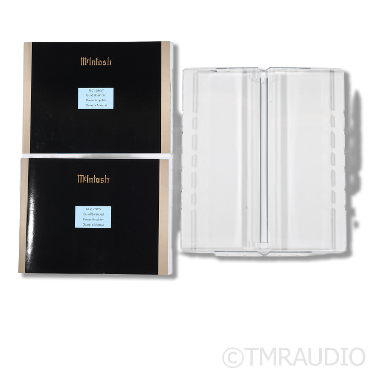McIntosh MC1.25KW Monoblock Power Amplifiers; Pair
