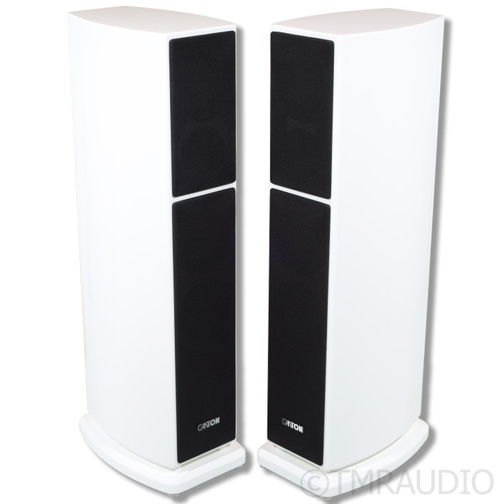Canton Reference 8k Floorstanding Speakers; Gloss White Pair