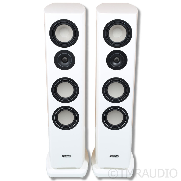 Canton Reference 8k Floorstanding Speakers; Gloss White Pair