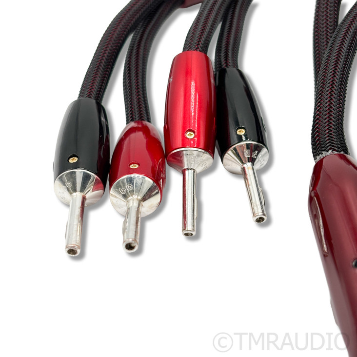AudioQuest William Tell ZERO Speaker Cables; 7.4ft Pair