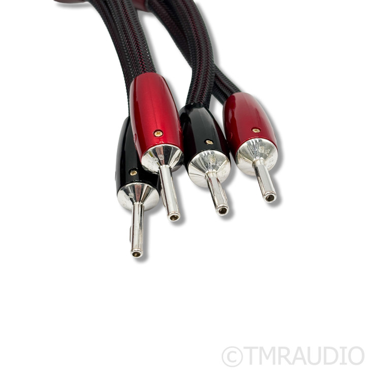 AudioQuest William Tell ZERO Speaker Cables; 7.4ft Pair