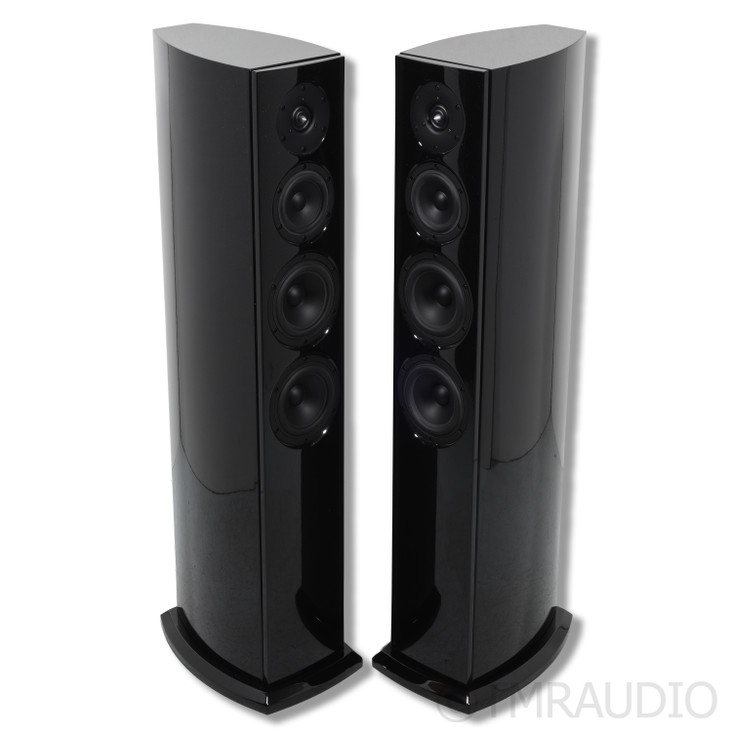 Aerial Acoustics 6T Floorstanding Speakers; Black Pair