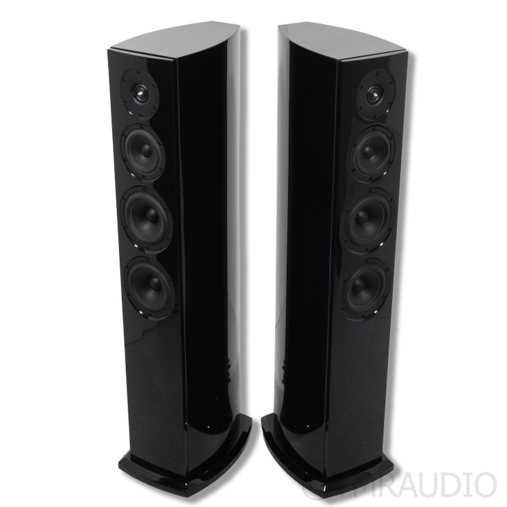 Aerial Acoustics 6T Floorstanding Speakers; Black Pair