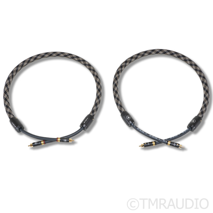 VIABLUE NF-S6 AIR RCA Cables, 1m Pair Interconnects (Open Box)