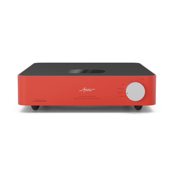 Fezz Audio Equinox Prestige Balanced Tube DAC, Burning Red