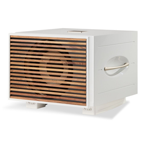 REL S/550 Wood Grille white