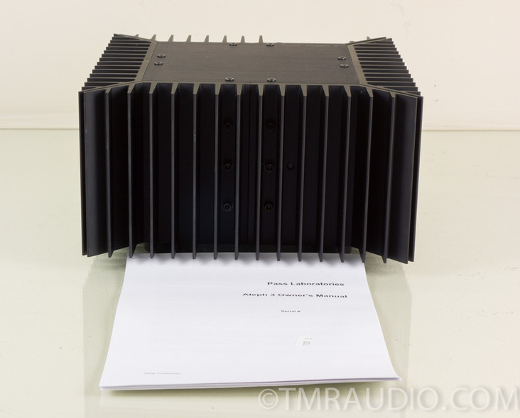 Pass Labs Aleph 3 Stereo Power Amplifier (SOLD)