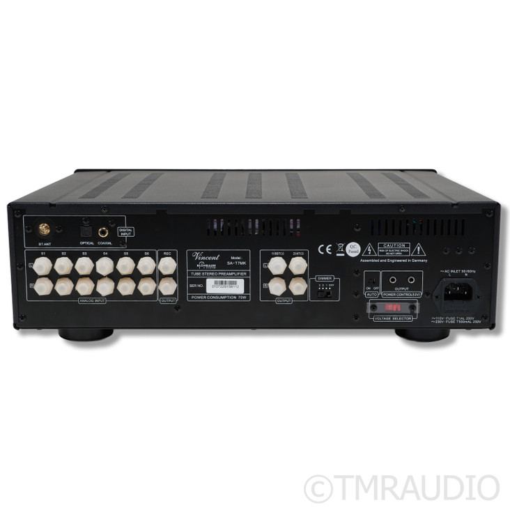 Vincent SA-T7MK Stereo Tube Preamplifier