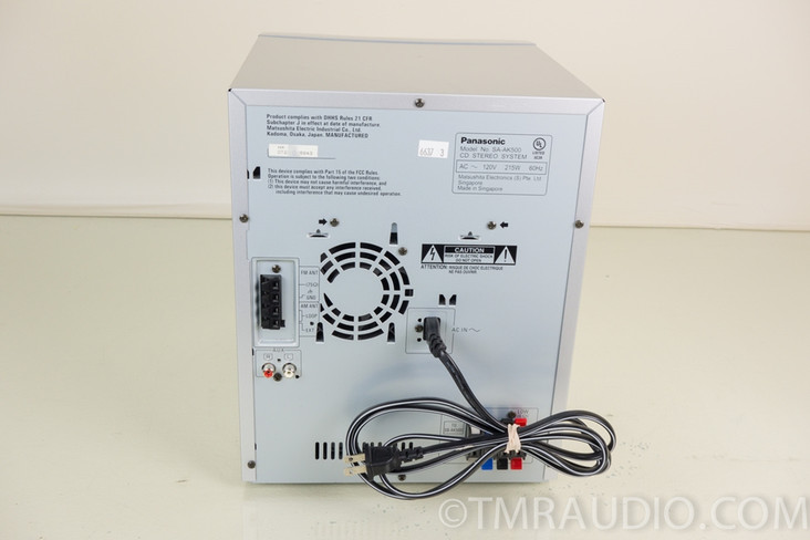 Panasonic SA-AK500 Stereo Compact Shelf System / CD Player