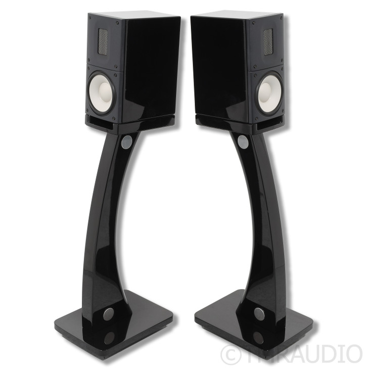 Raidho Acoustics X1 Bookshelf Speakers; Gloss Black Pair
