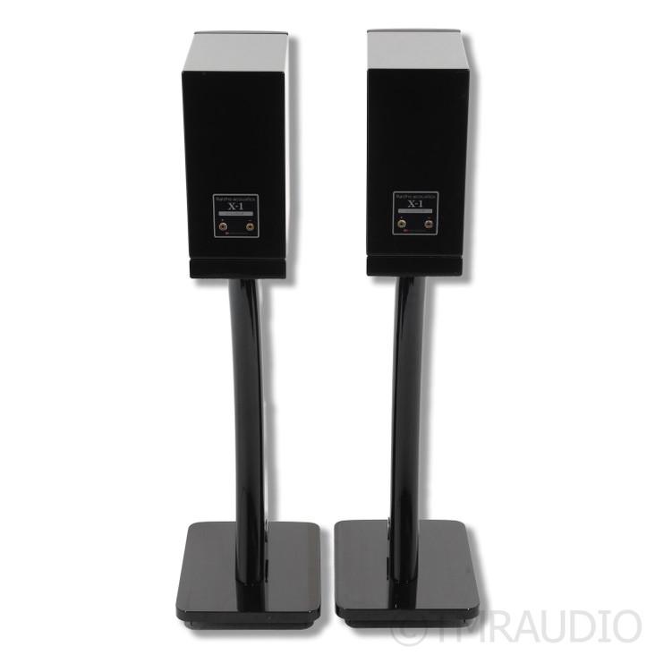 Raidho Acoustics X1 Bookshelf Speakers; Gloss Black Pair