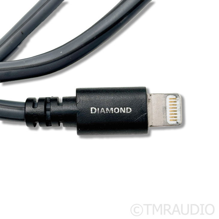 AudioQuest Diamond USB A to Lightning Cable; 1.5m Single Digital Interconnect