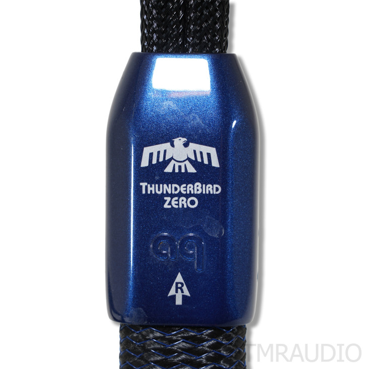 AudioQuest ThunderBird ZERO/BASS Bi-Wire Combo Speaker Cables; 4ft Pair (1/2)