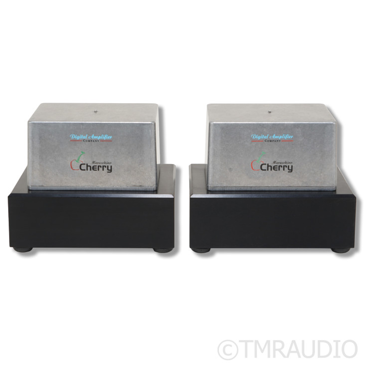 Digital Amplifier Company Maraschino Cherry Monoblock Power Amplifiers; Pair