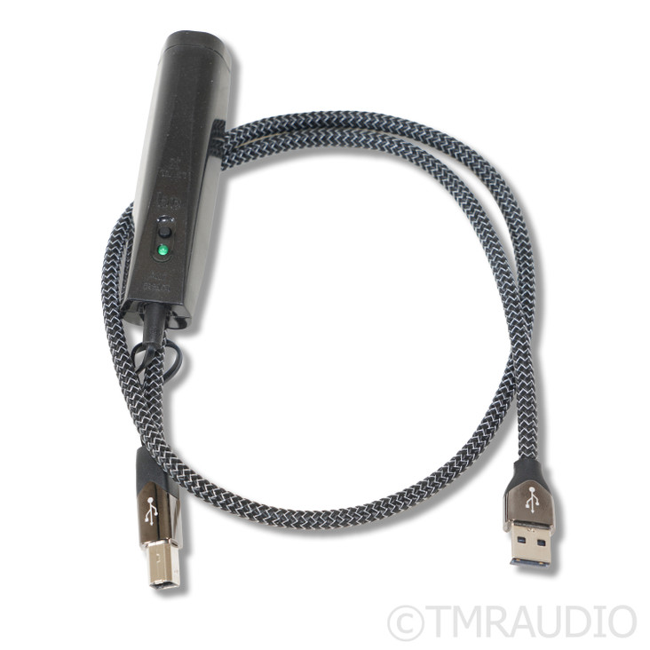 AudioQuest Diamond USB Cable; 0.75m Single Digital Interconnect; USB A to B 