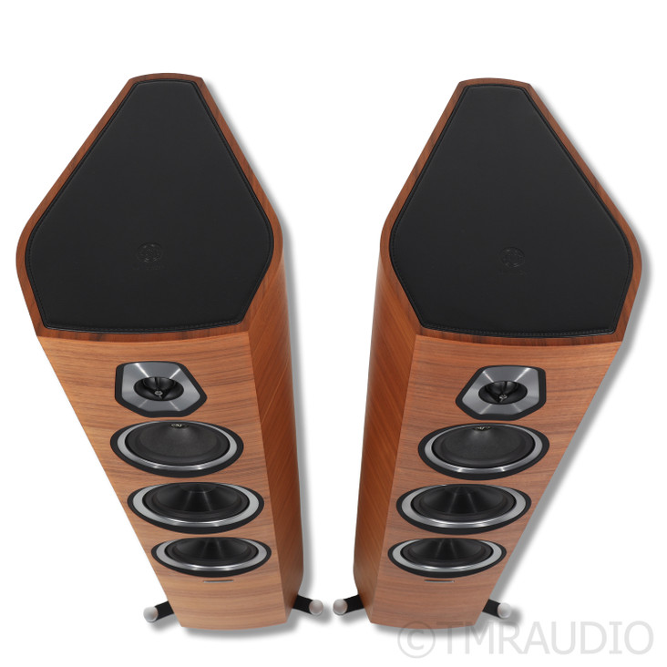 Sonus Faber Sonetto V Floorstanding Speakers; Walnut Pair