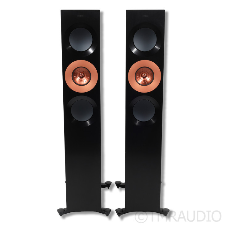 KEF Reference 3 Meta Floorstanding Speakers; Gloss Black Pair