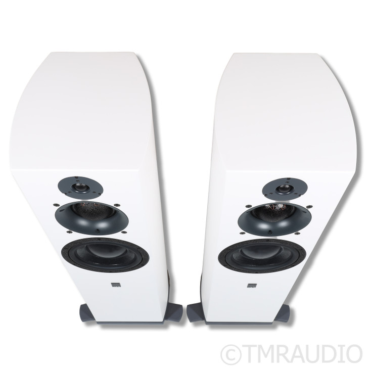 ATC SCM40A Floorstanding Active Speakers; White Pair (Open Box)