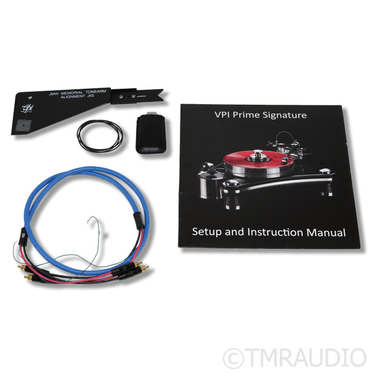 VPI Prime Signature Turntable; Rosewood; JMW-10" Gimbal 3D (No Cartridge)