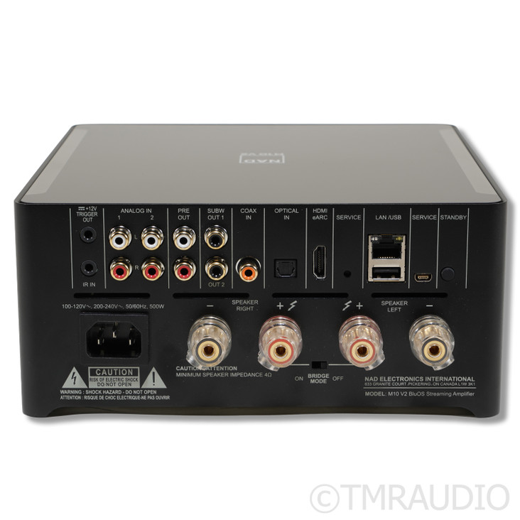 NAD Electronics Masters M10 v2 BluOS Streaming Integrated Amplifier