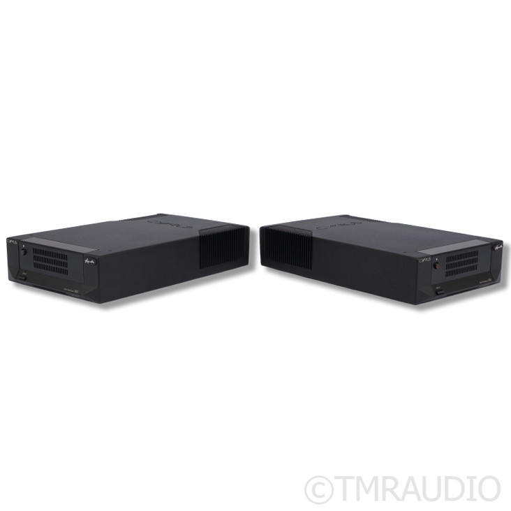 Cyrus Audio MonoBlock X300 Signature Power Amplifier; Black Pair
