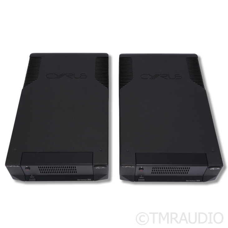 Cyrus Audio MonoBlock X300 Signature Power Amplifier; Black Pair