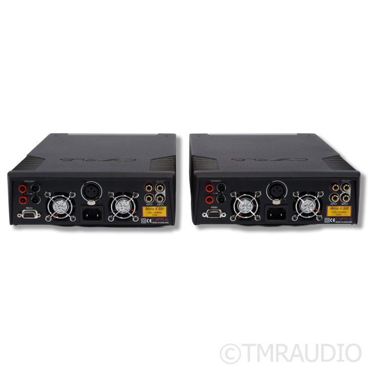 Cyrus Audio MonoBlock X300 Signature Power Amplifier; Black Pair