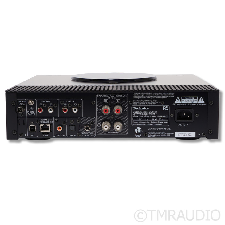 Technics SA-C600 All-In-One Integrated w/Network Streamer and CD Player