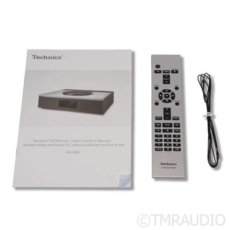 Technics SA-C600 All-In-One Integrated w/Network Streamer and CD Player