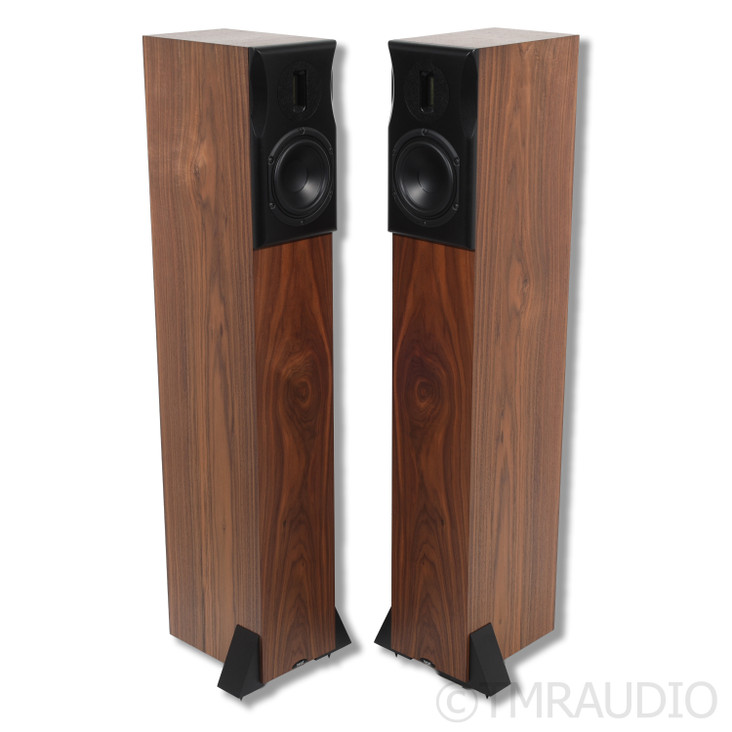 Neat Acoustics EKSTRA Floorstanding Speakers; American Walnut Pair