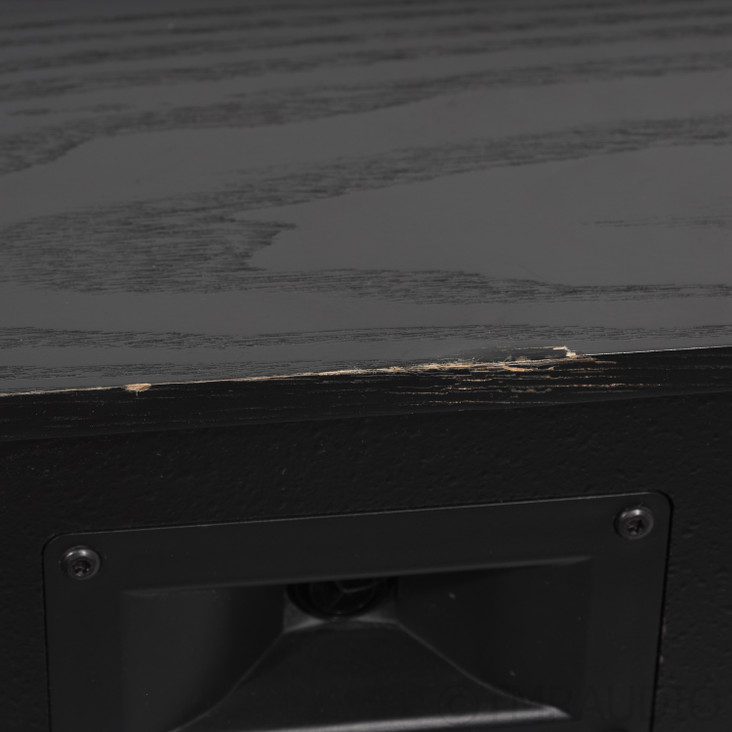 Klipsch Heresy IV Floorstanding Speaker; Black Ash Pair