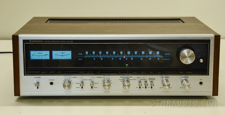 Pioneer SX-838 Vintage AM / FM Stereo Receiver; Just Serviced - Very Nice