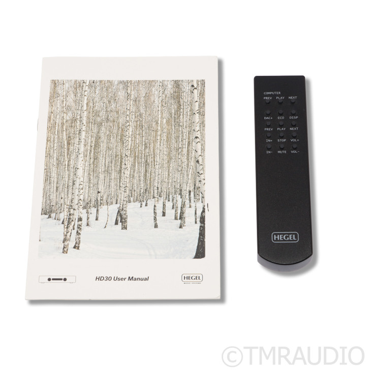 Hegel HD30 DAC; D/A Converter