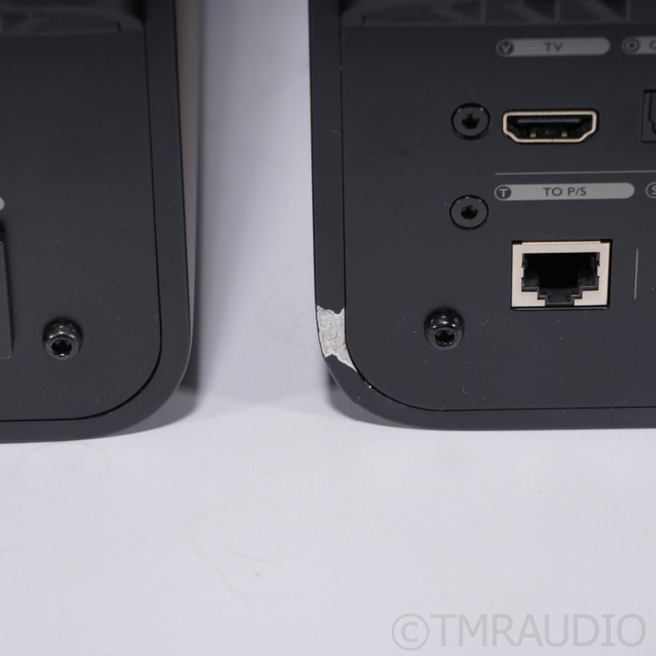 KEF LS50 Wireless II Bookshelf Speaker; Black Pair 