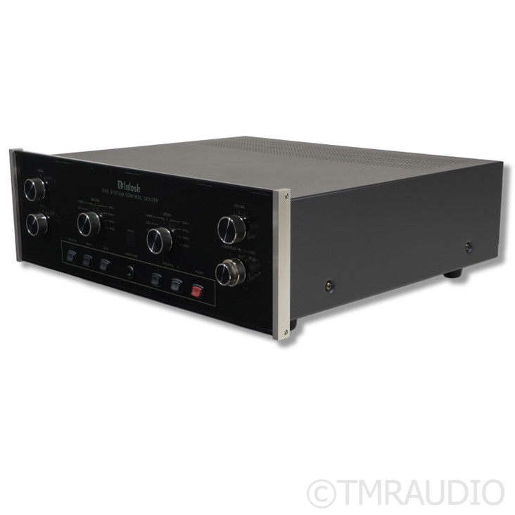 McIntosh C38 Stereo Preamplifier; w/ Walnut Cabinet; Vintage