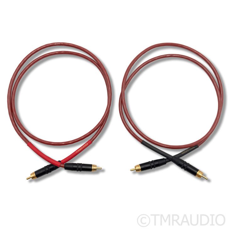 Nordost Red Dawn RCA Cables; 1m Pair Interconnects