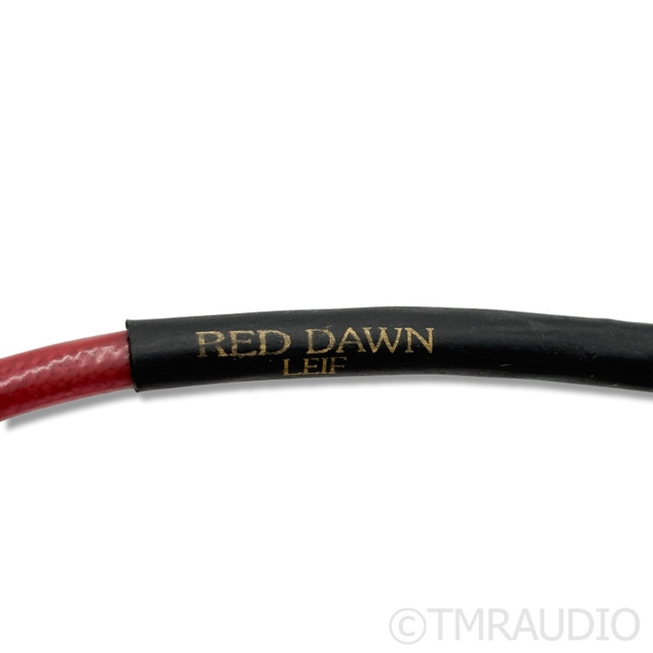 Nordost Red Dawn RCA Cables; 1m Pair Interconnects