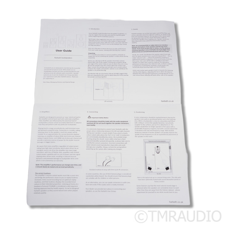 Harbeth Monitor 30.2 XD Bookshelf Speakers; Okoume Pair