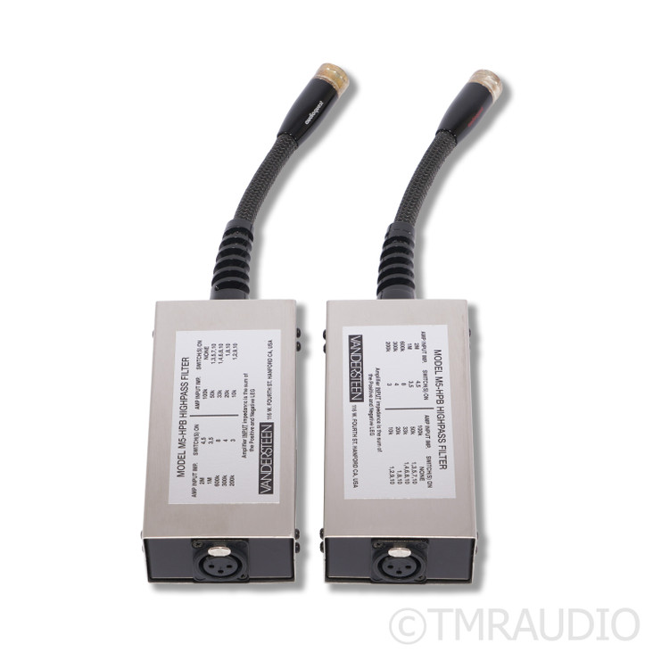Vandersteen M5-HPB Highpass Crossovers; Pair