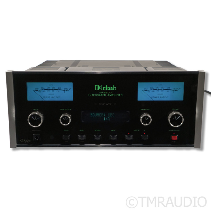 McIntosh MA6600 Stereo Integrated Amplifier; MM Phono