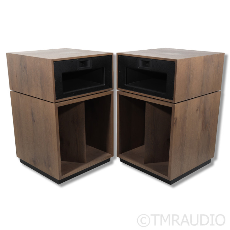 Klipsch La Scala AL5 Floorstanding Speakers; Distressed Oak Pair