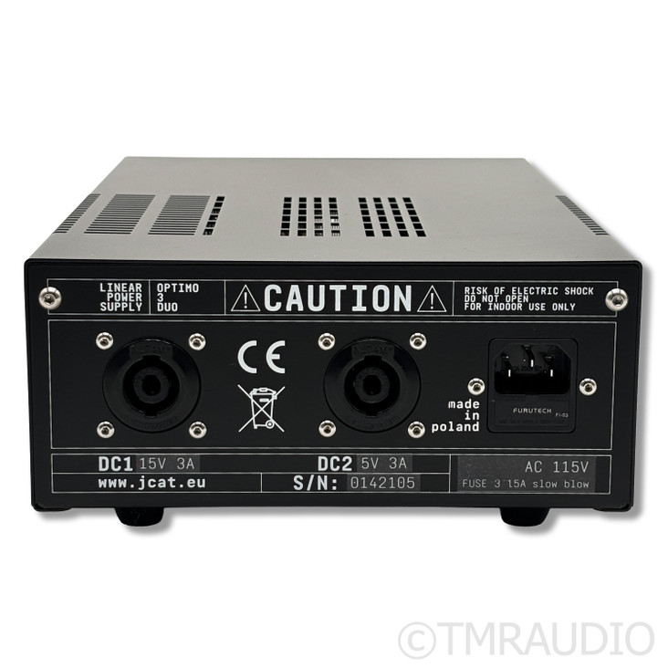 JCAT Optimo 3 Duo Linear DC Power Supply 