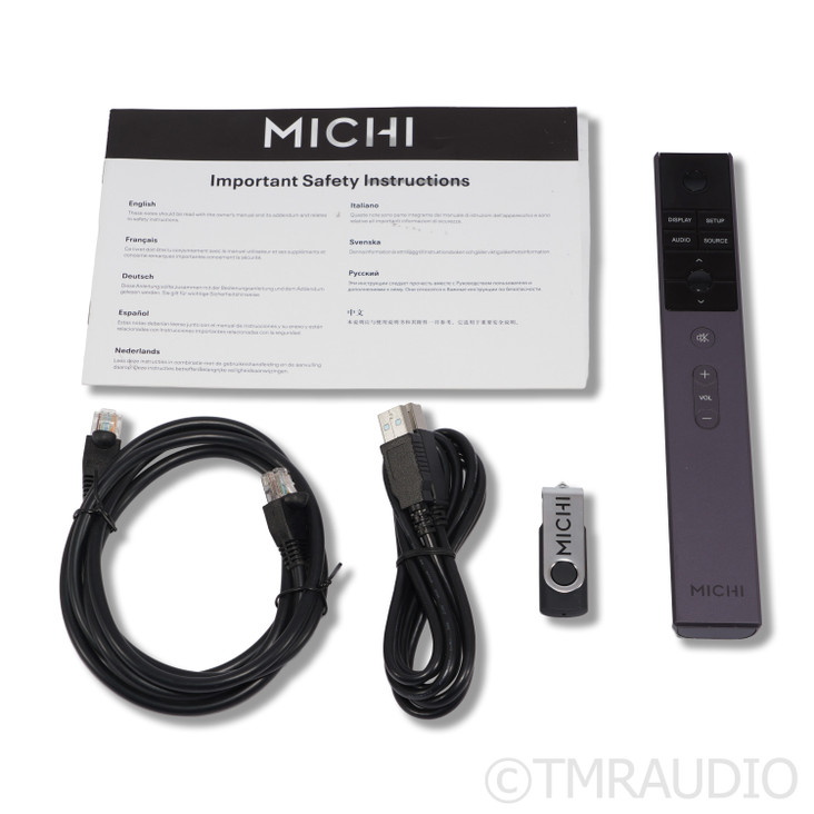 Michi X3 S1 Stereo Integrated Amplifier; MM Phono