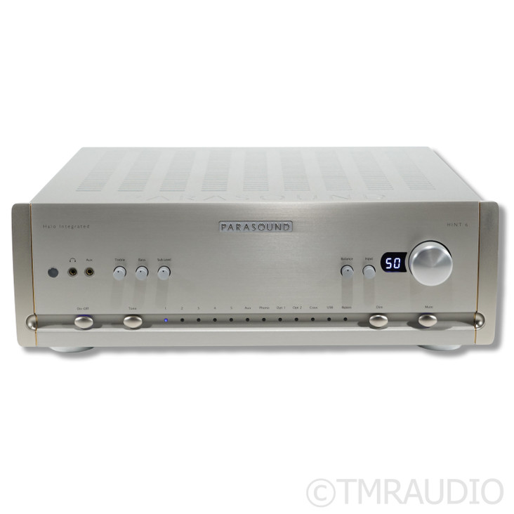 Parasound Halo HINT 6 Stereo Integrated Amplifier; MM / MC Phono