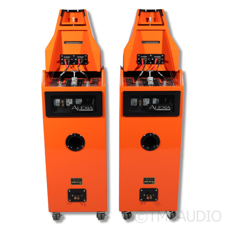 Wilson Audio Alexia Series II Floorstanding Speakers; Orange Pair
