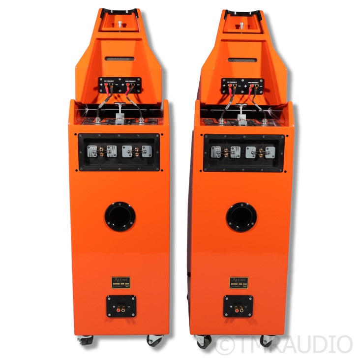 Wilson Audio Alexia Series II Floorstanding Speakers; Orange Pair